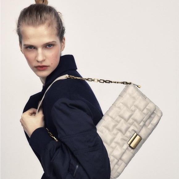 ZARA QUILTED SHOULDER BAG - Picture 7 of 11